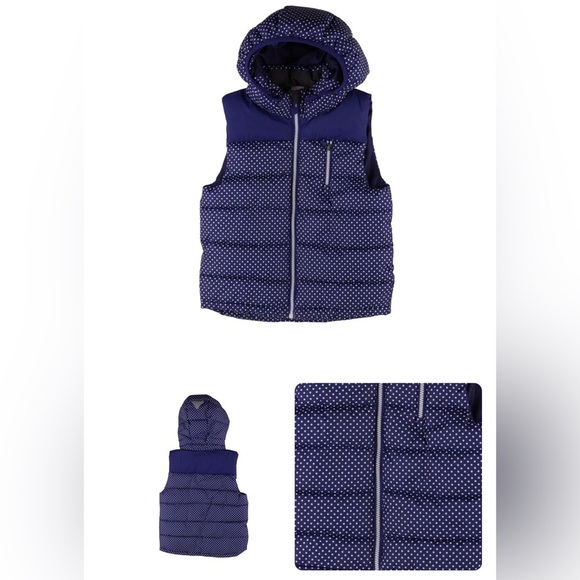 H&M Kids Navy Polka Dot Vest - Picture 4 of 11